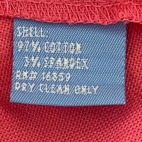 J. McLaughlin Pink and White Print Detail Knee  Length Skirt Size 8‎ - Picture 6 of 6